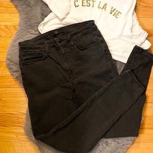 Joe’s “The Charlie” high rise skinny ankle jeans